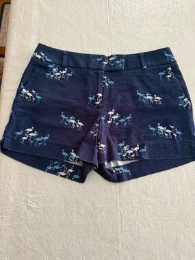 Ann Taylor Loft The Riviera Short Blue Seagull Wms size 6